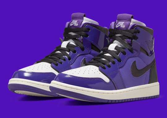 Official Images Of The Air Jordan 1 Zoom CMFT “Purple Patent”