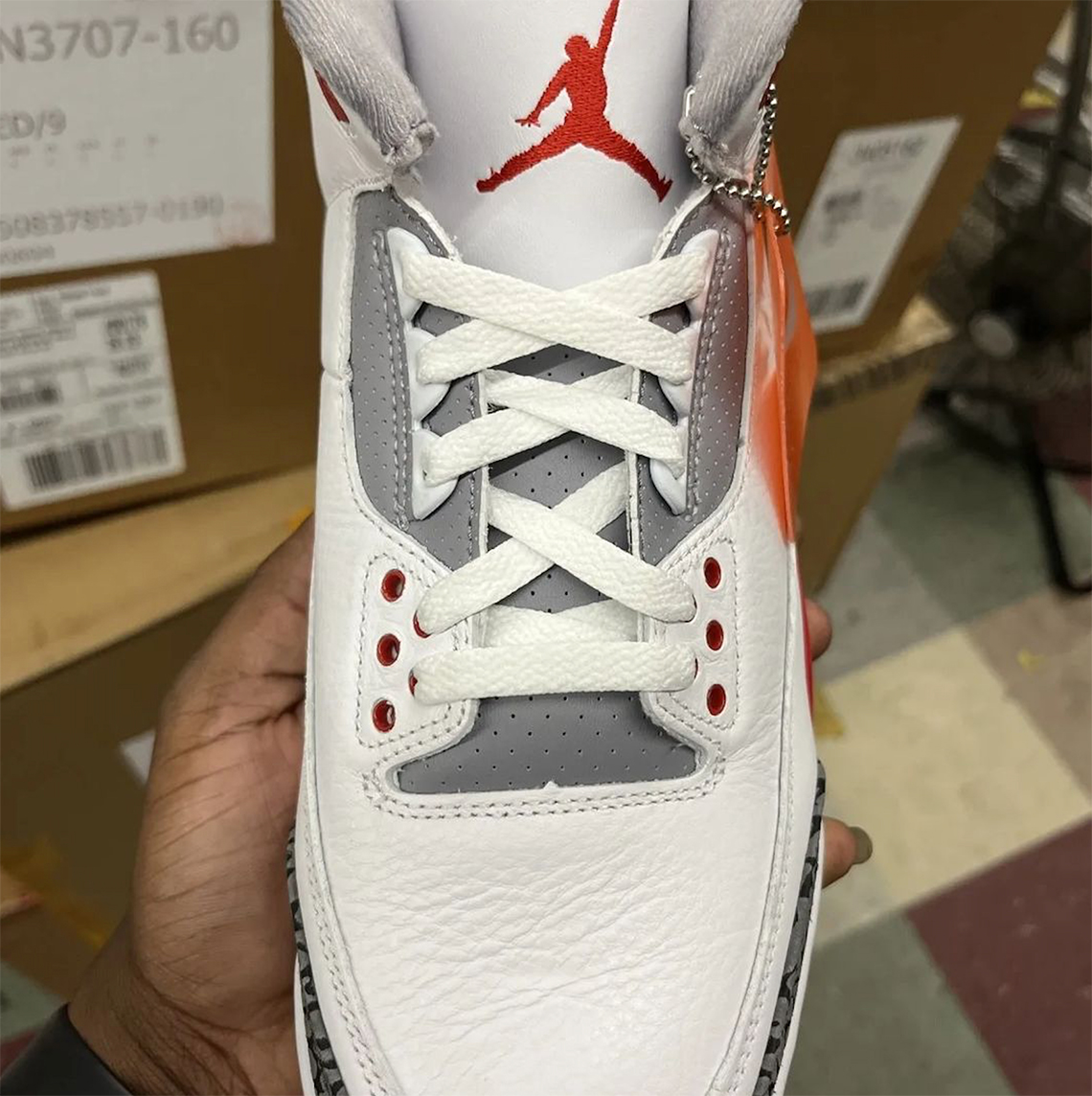 Air Jordan 3 Retro GS Fire Red 2022