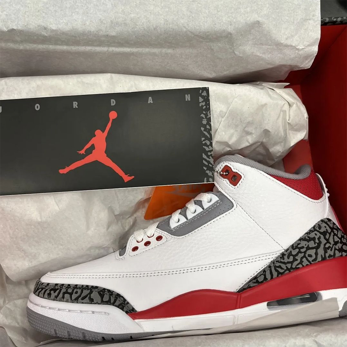 SNEAKER NEWS: Air Jordan 3 'Fire Red' 2022 Release