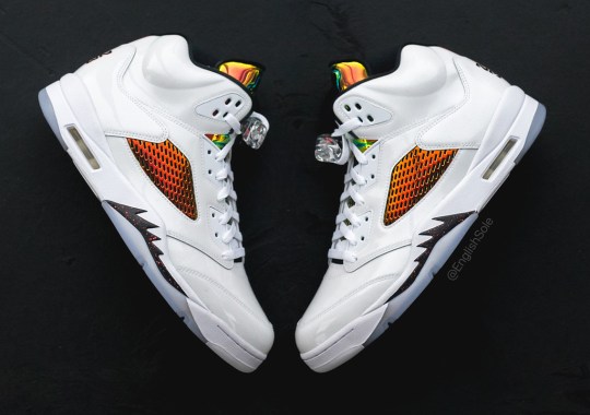Only 19 Pairs Of This Air Jordan 5 “NFL Helmet” PEs Were Ever Made