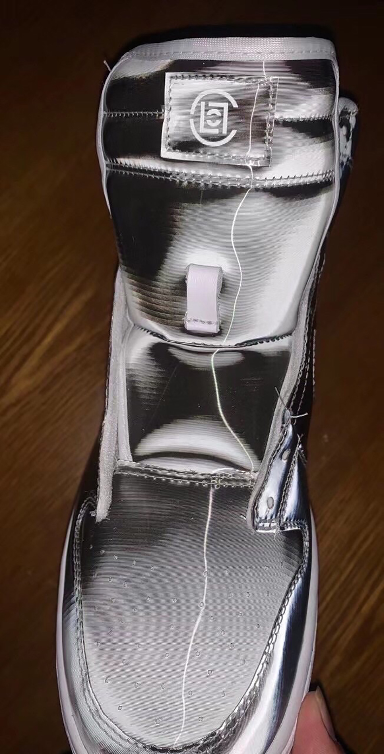 CLOT Nike Dunk High Silver Metallic DH4444-900 | SneakerNews.com