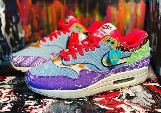 Concepts’ Rock-Inspired Nike Air Max 1 Is Covered In Bandana Patterns And More