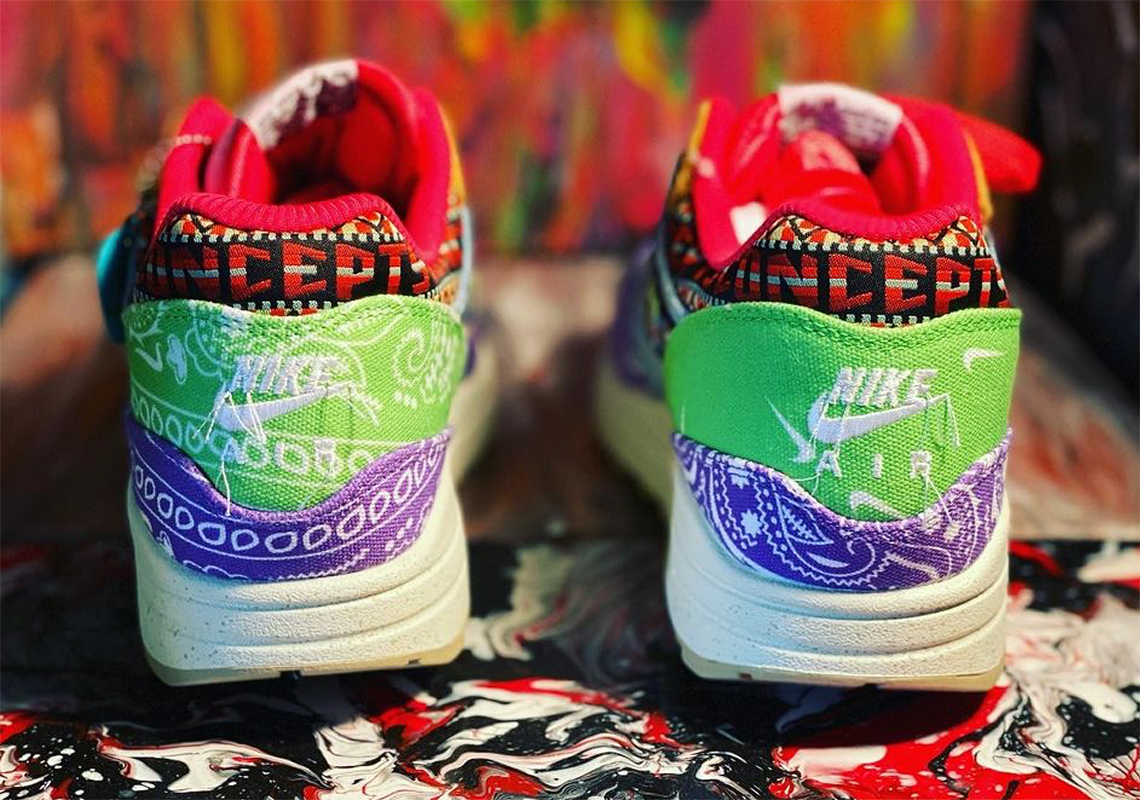 Concepts Nike Air Max 1 Bandana Guitar | SneakerNews.com