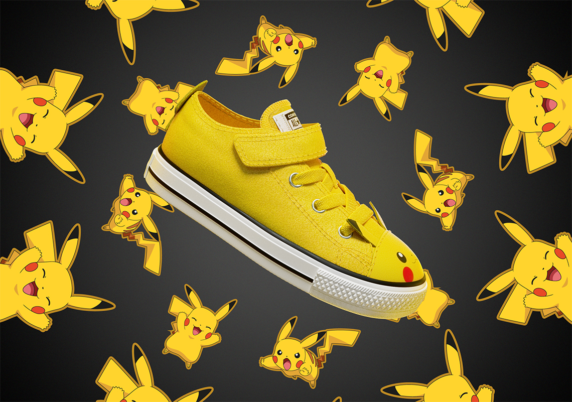 Pokemon sale shoes converse