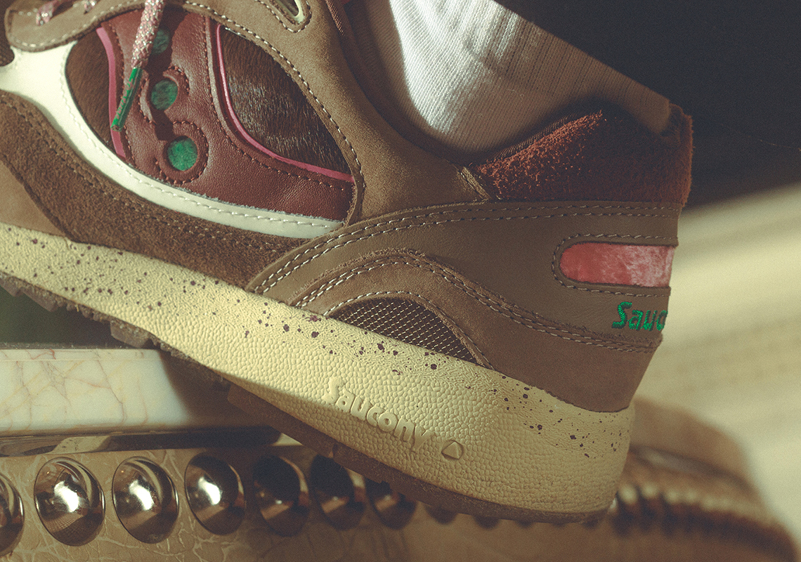 Feature Saucony Shadow 6000 High Roller Chocolate Chip 4