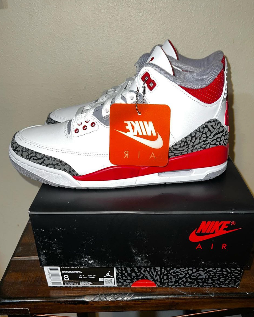 Jordan Easter 3 Fire Red 2022