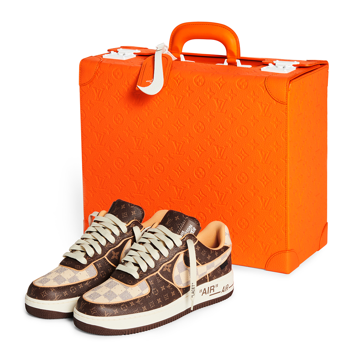 Louis Vuitton x Nike Air Force 1 $350,000 Auction