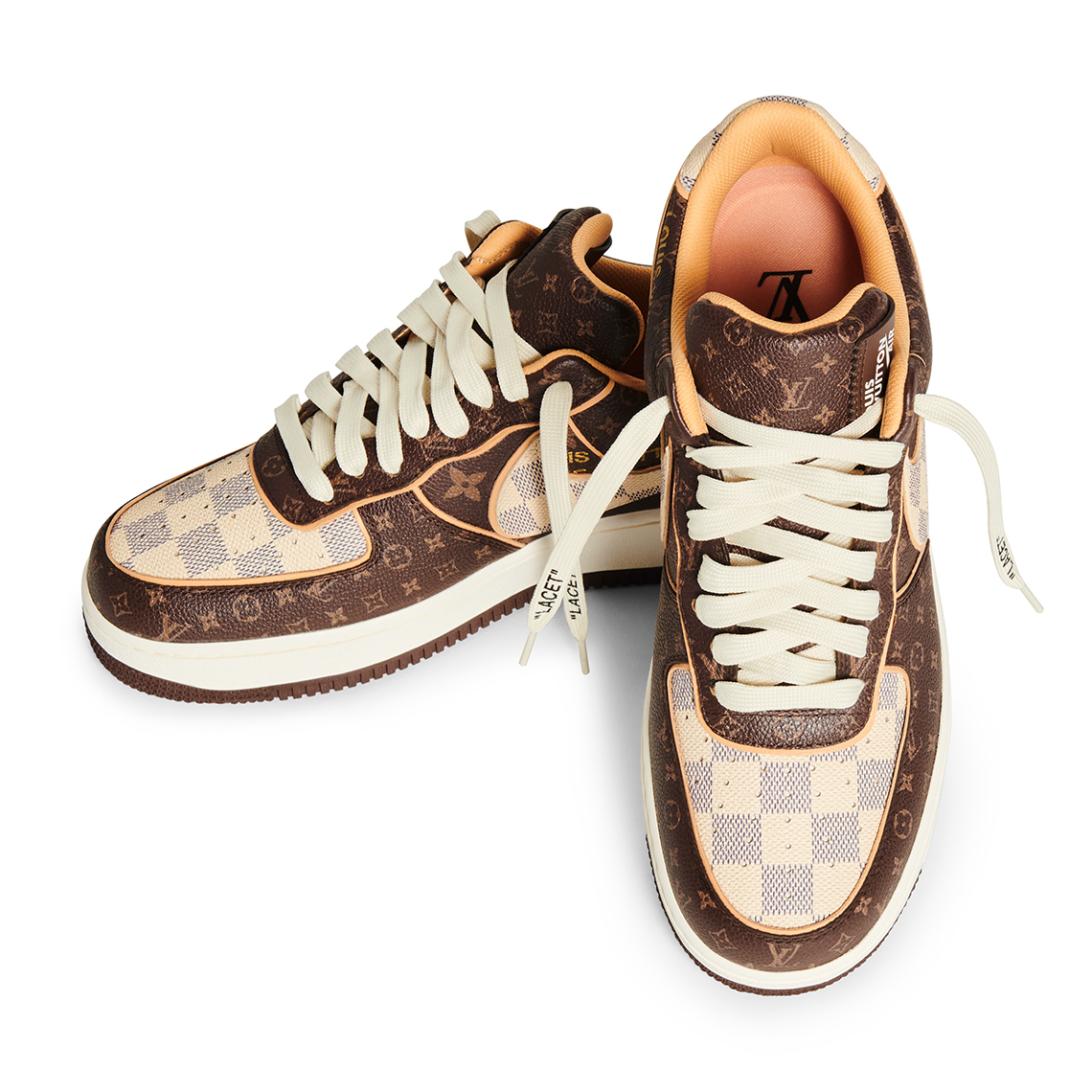 Louis Vuitton Nike Air Force 1 Sells For Over $350 Thousand