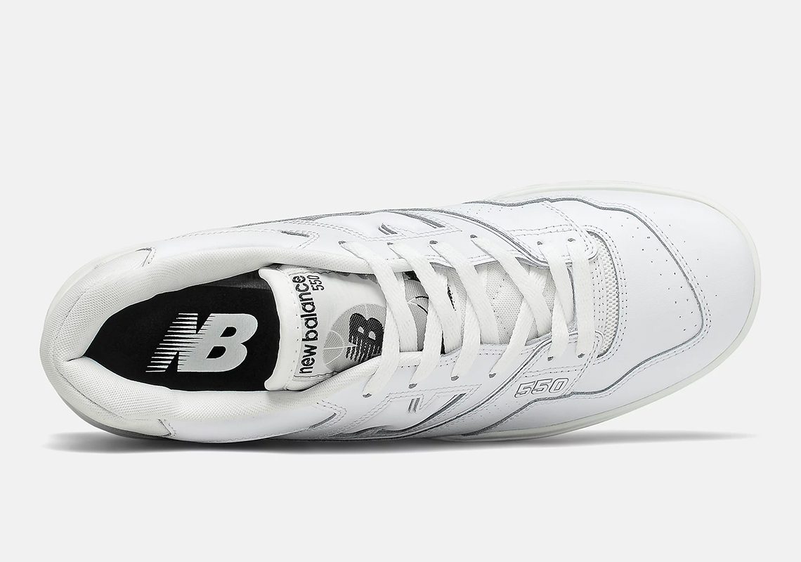 New Balance Capuz Sport Tech Bb550pb1 White Grey Release Date 3