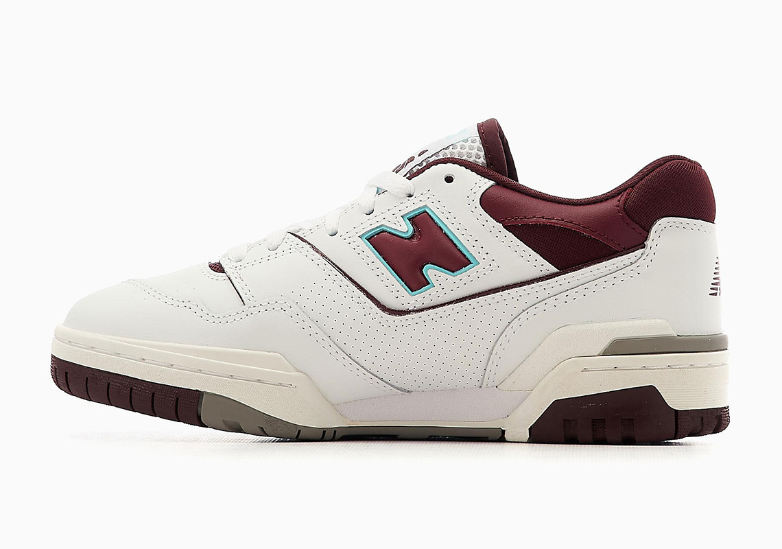 The Popular New Balance 550 Is Releasing in a New Burgundy Colorway