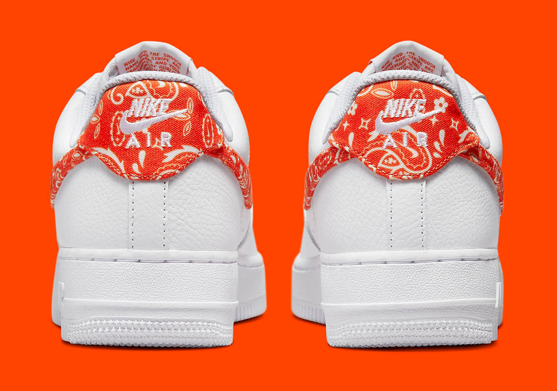 Nike Air Force 1 Low '07 Essential White/Brilliant Orange (Women's) -  DJ9942-103 - US