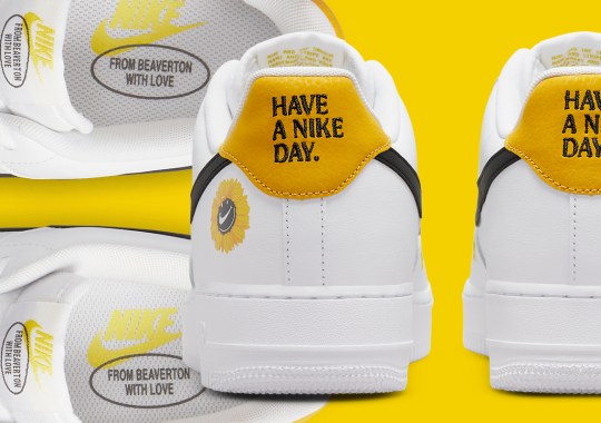Nike Sends Us Love And Positivity Through Their Newest “Have A Nike Day” Air Force 1
