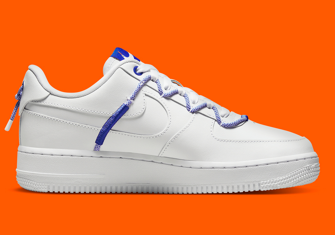 Nike Air Force 1 Low '07 LX White Orange Blue (Women's) - DH4408-100 - US