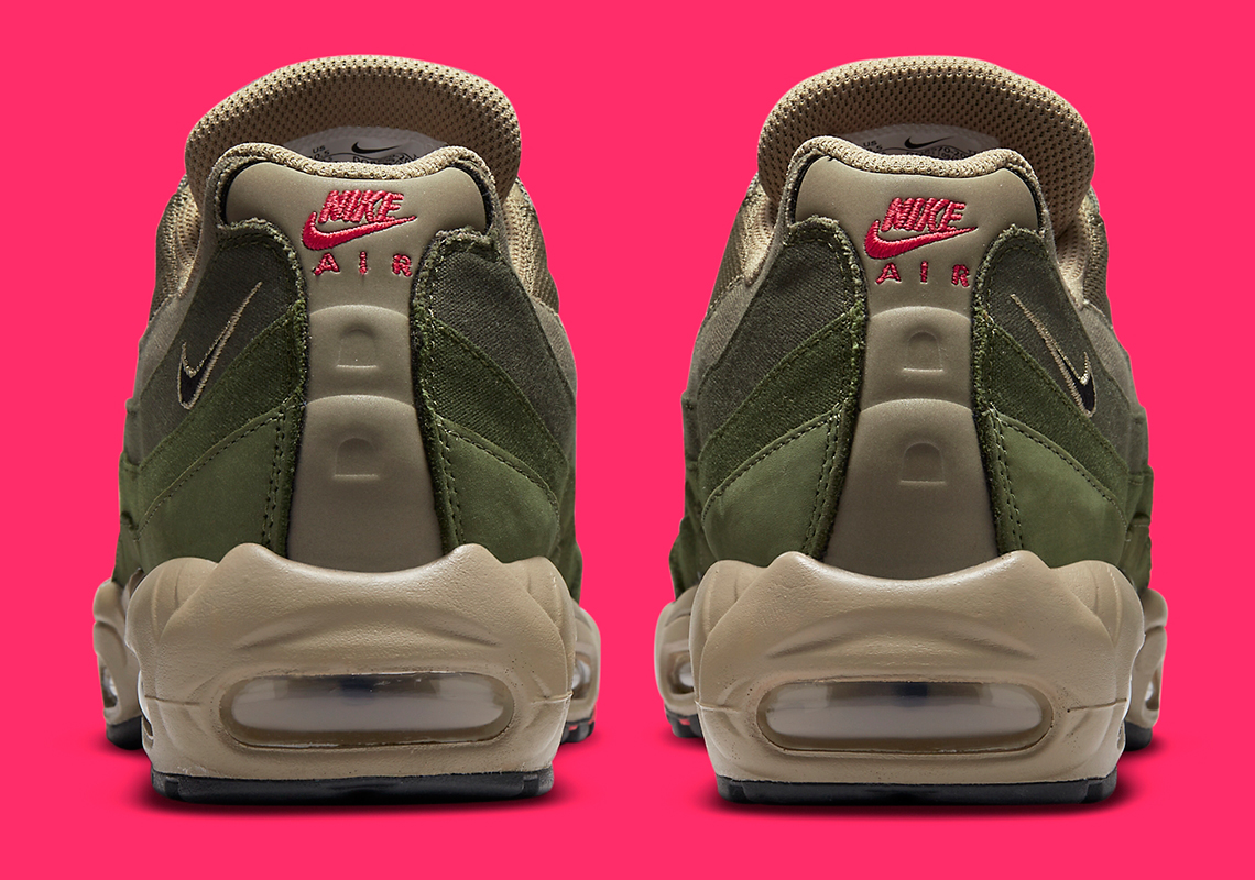nike air max 95 womens olive green