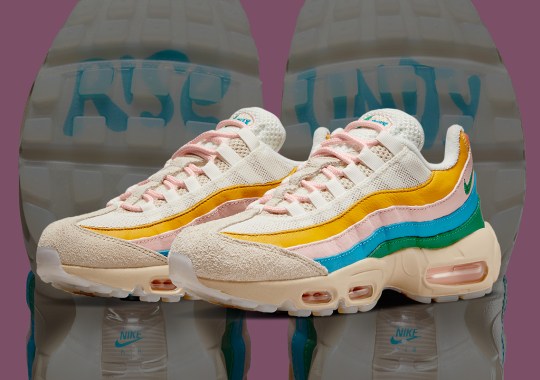 Nike Advocates For Equality With The Extremely Colorful Air Max 95 “Rise Unity”