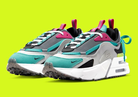 Teal And Magenta Accents Appear On The Latest Nike Air Max Furyosa