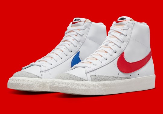 Nike Gets Patriotic With The Alternate Swooshes On This Blazer Mid ’77
