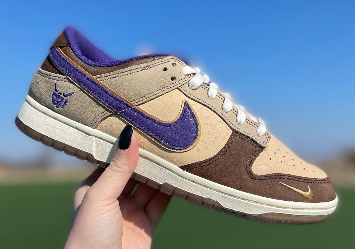 Nike Covers The Dunk Low In atmos' "Viotech" Colors Ahead Of Japan's Setsubun Festival