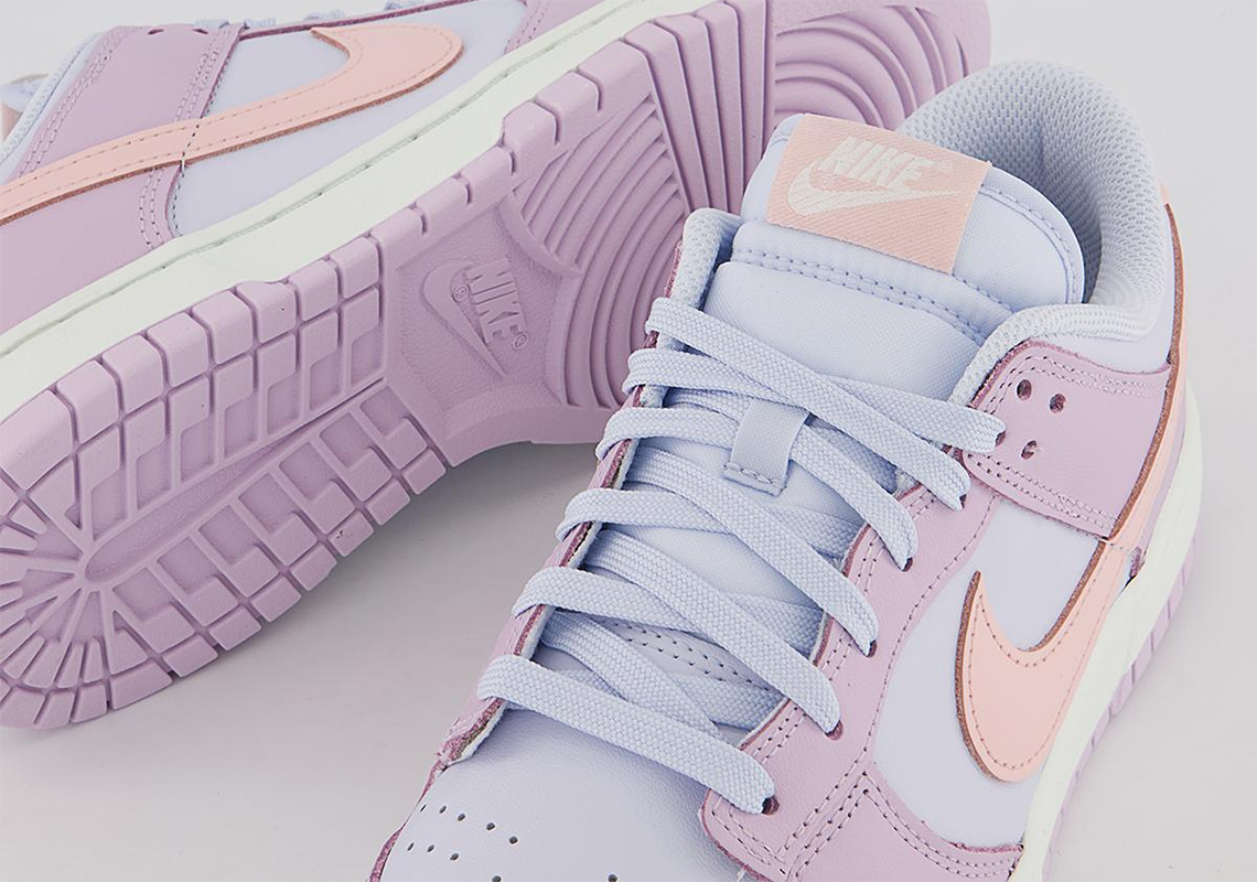 Nike Dunk Low Lavender Peach 2022 Release Info | SneakerNews.com