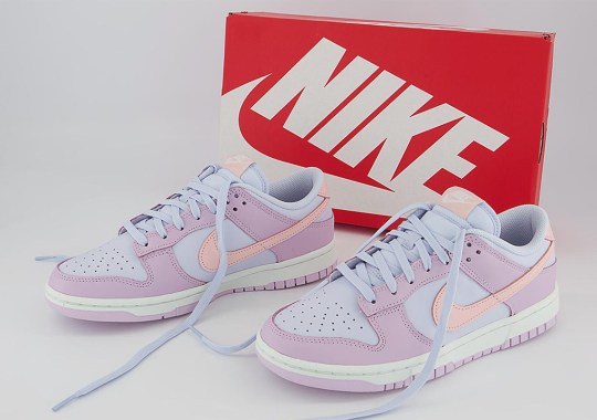 The Nike Dunk Low Gears Up For Spring In Lavender And Peach