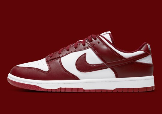 Official Images Of The Nike Dunk Low “Team Red”