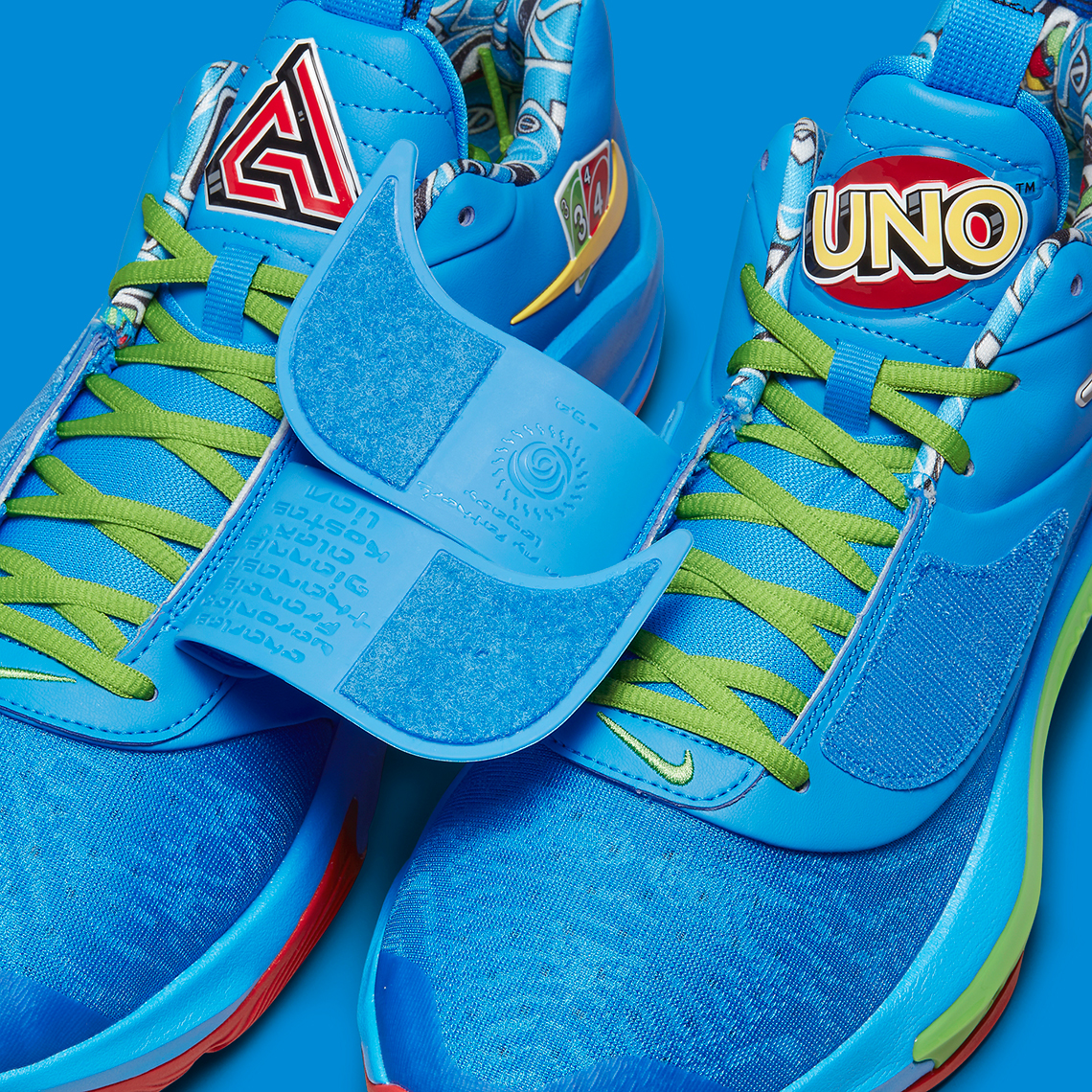 ZOOM FREAK 3 UNO BLUE GIANNIS ANTETOKOUNMPO NBA Shoe Creator NBA