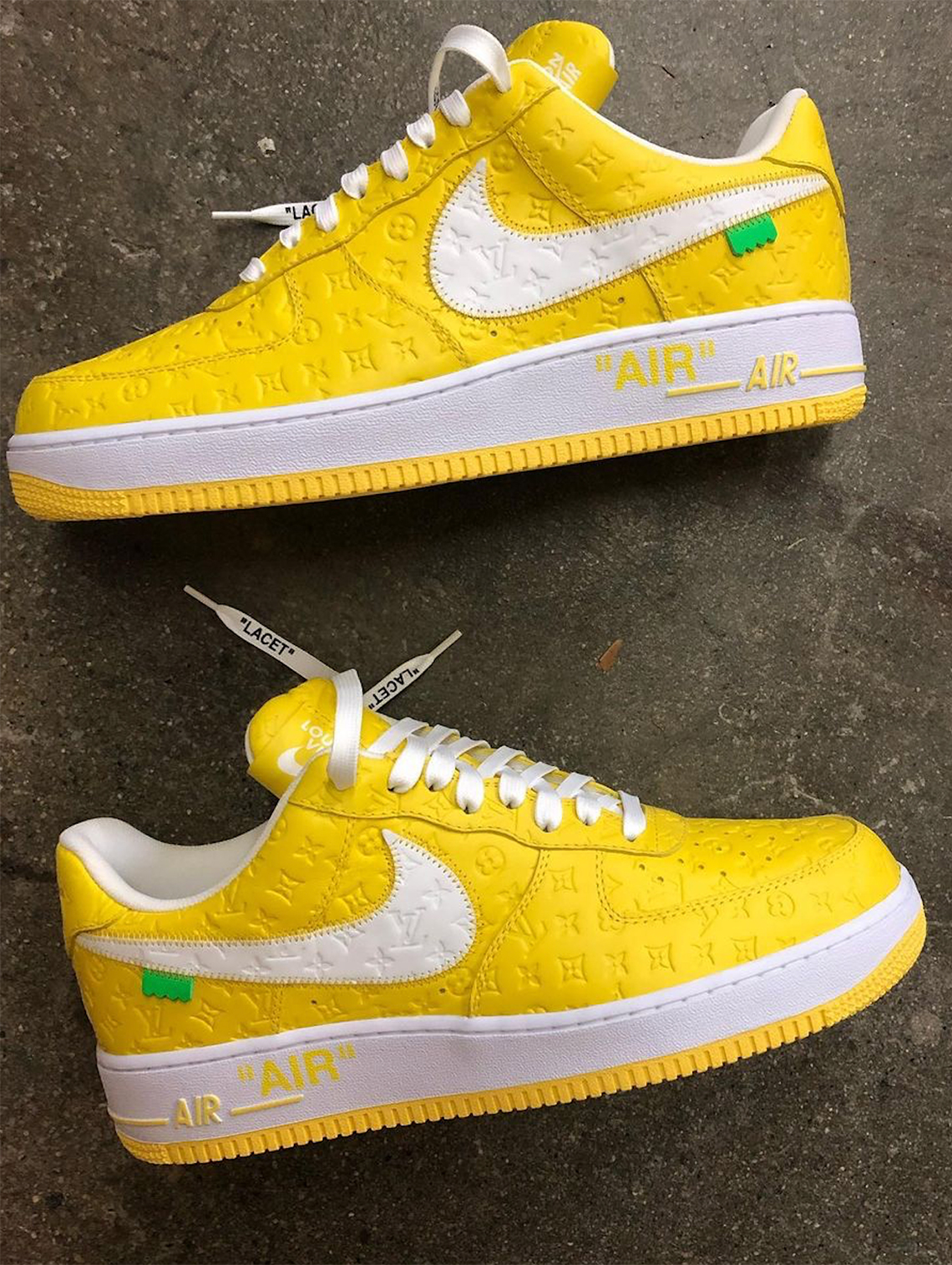 Closer Look At The Louis Vuitton x Off-White x Nike Air Force 1 Low -  Sneaker News