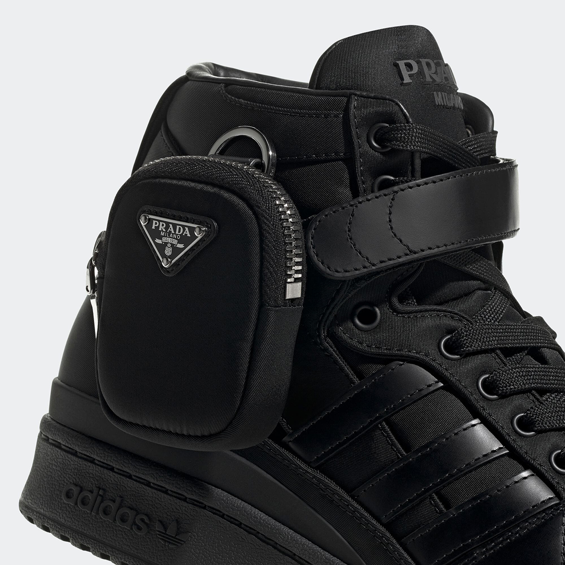 Prada For Adidas Forum Hi Re Nylon Core Black Gy7040 2
