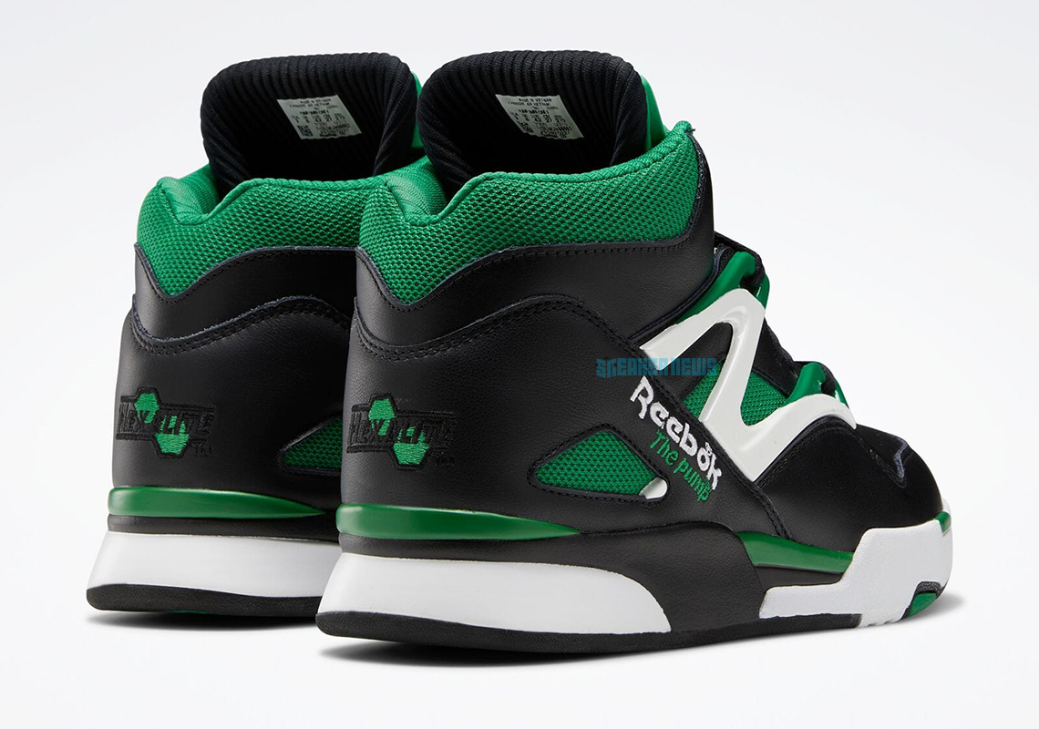 green reebok pumps