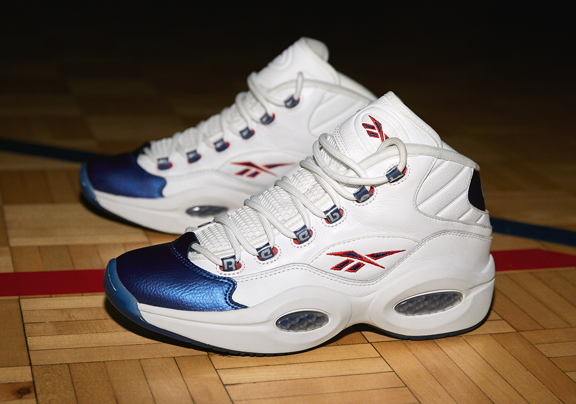 Reebok question shop homme bleu