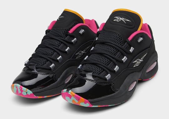 Reebok Question Low “Alive With Color” Adds Patent Leather
