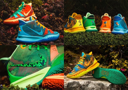 Kyrie Irving And Sneakerroom Present The Nike Kyrie 7 “Mother Nature”