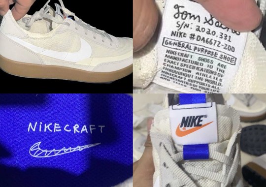 Tom Sachs x NikeCraft “General Purpose Shoe” Coming In 2022