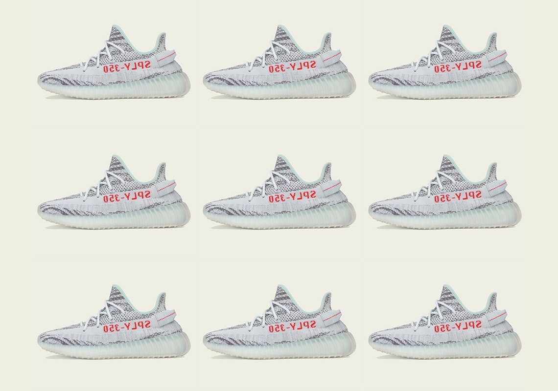 Blue hotsell tint yeezy