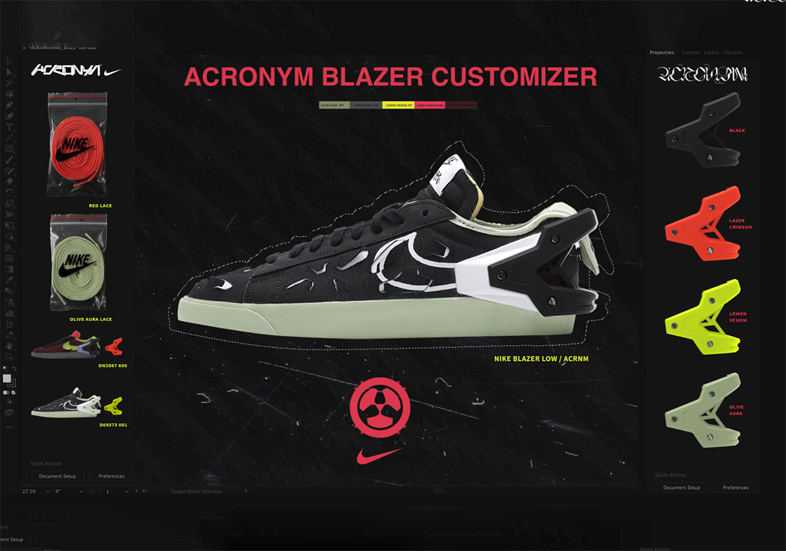 ACRONYM Nike Blazer Low Release Reminder | SneakerNews.com