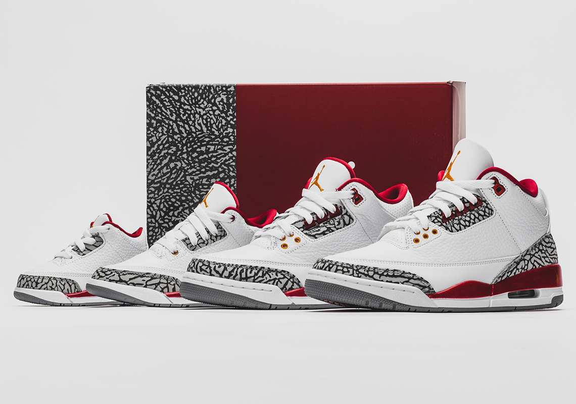 Air Jordan 3 Cardinal CT8532-126 Release Reminder | SneakerNews.com