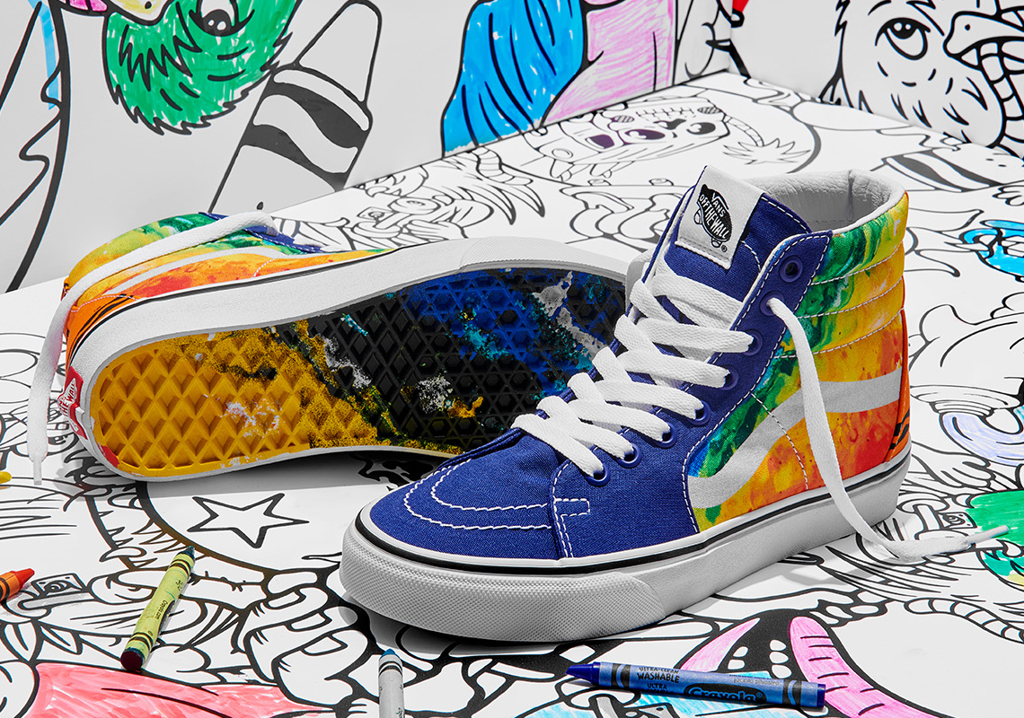 Apto Estado Algebraico Crayola Vans DIY / Sketch Your Way Collection Release Date | SneakerNews.com