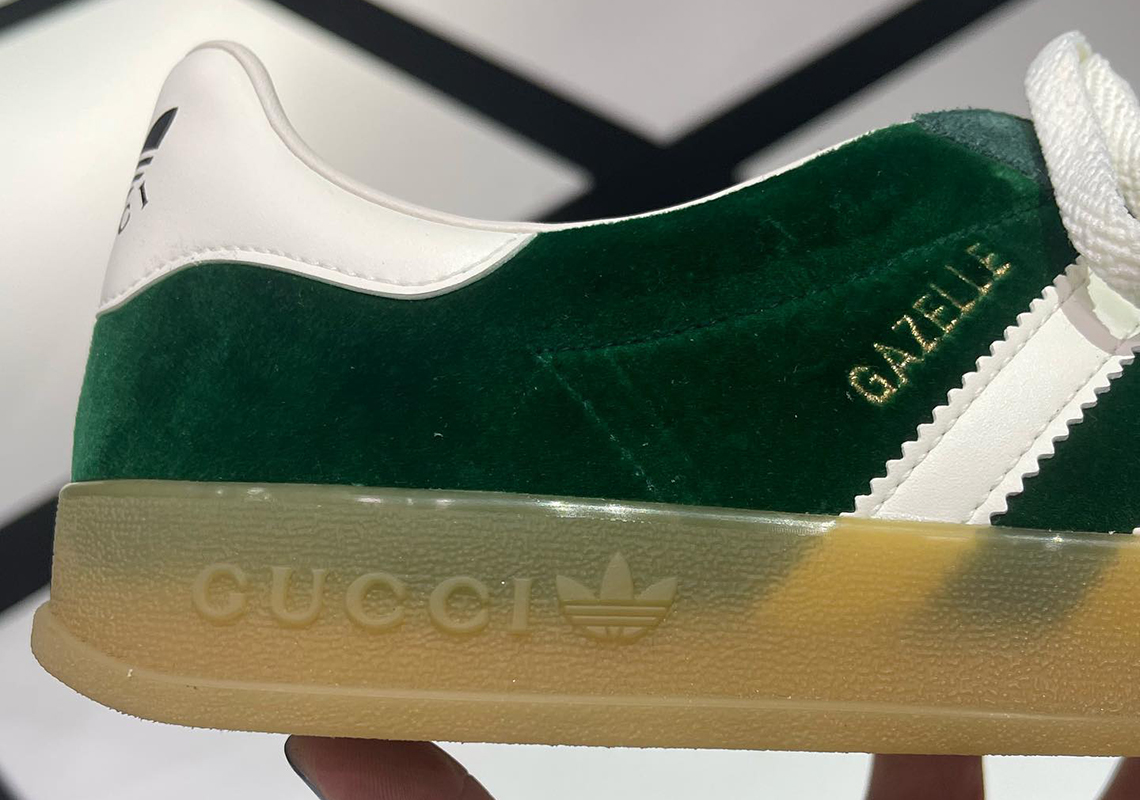 Gucci adidas Gazelle Photos 3