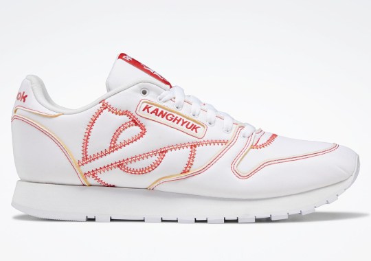 The KANGYHUK x Reebok Classic Leather K Pays Homage To The Korean Label's Material Of Choice