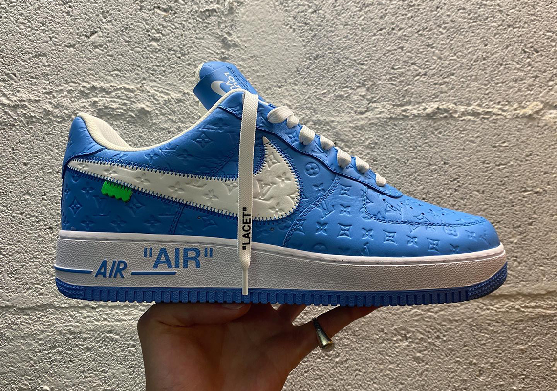 Louis Vuitton x Nike Air Force 1 Low Release Date  SBD