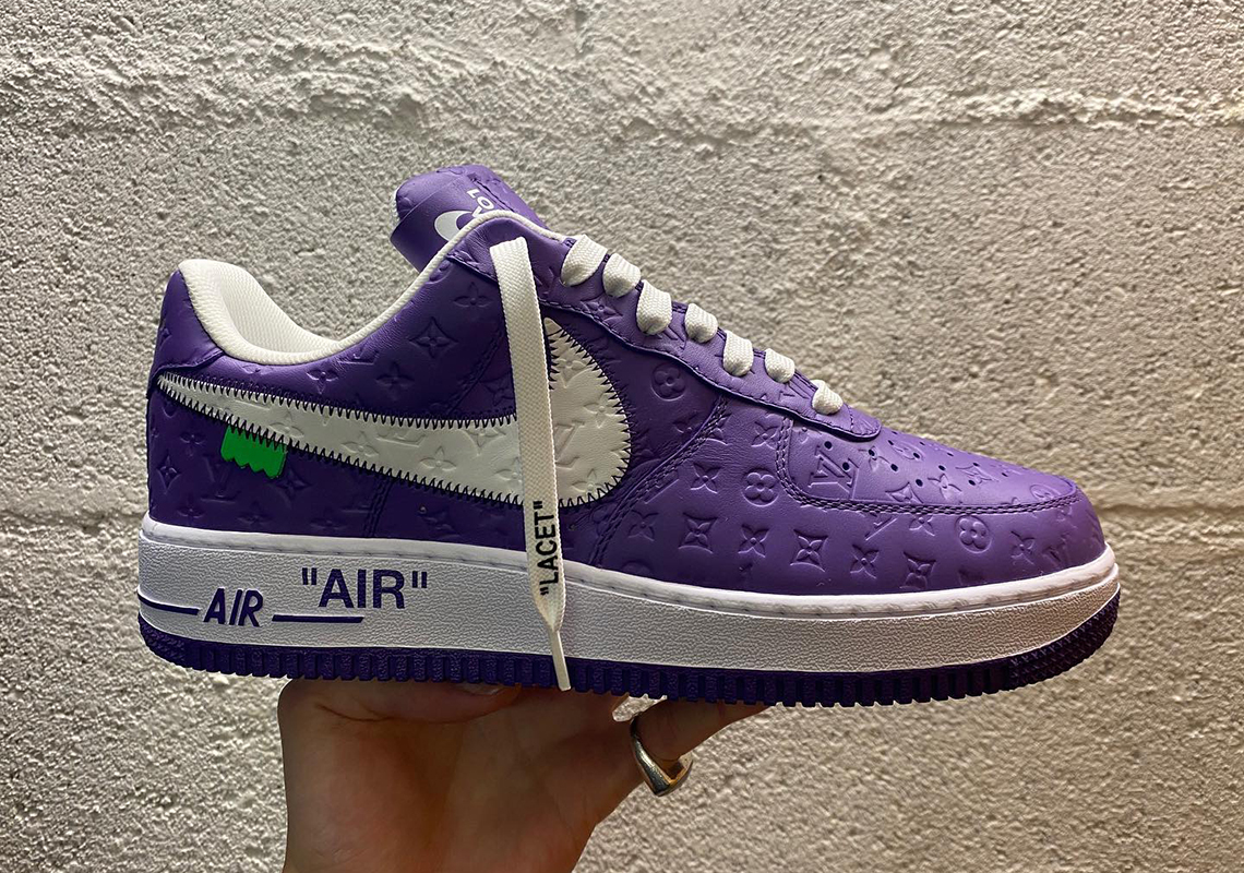 First Look at the Nike x Louis Vuitton Air Force 1 Sneakers [PHOTOS] – WWD
