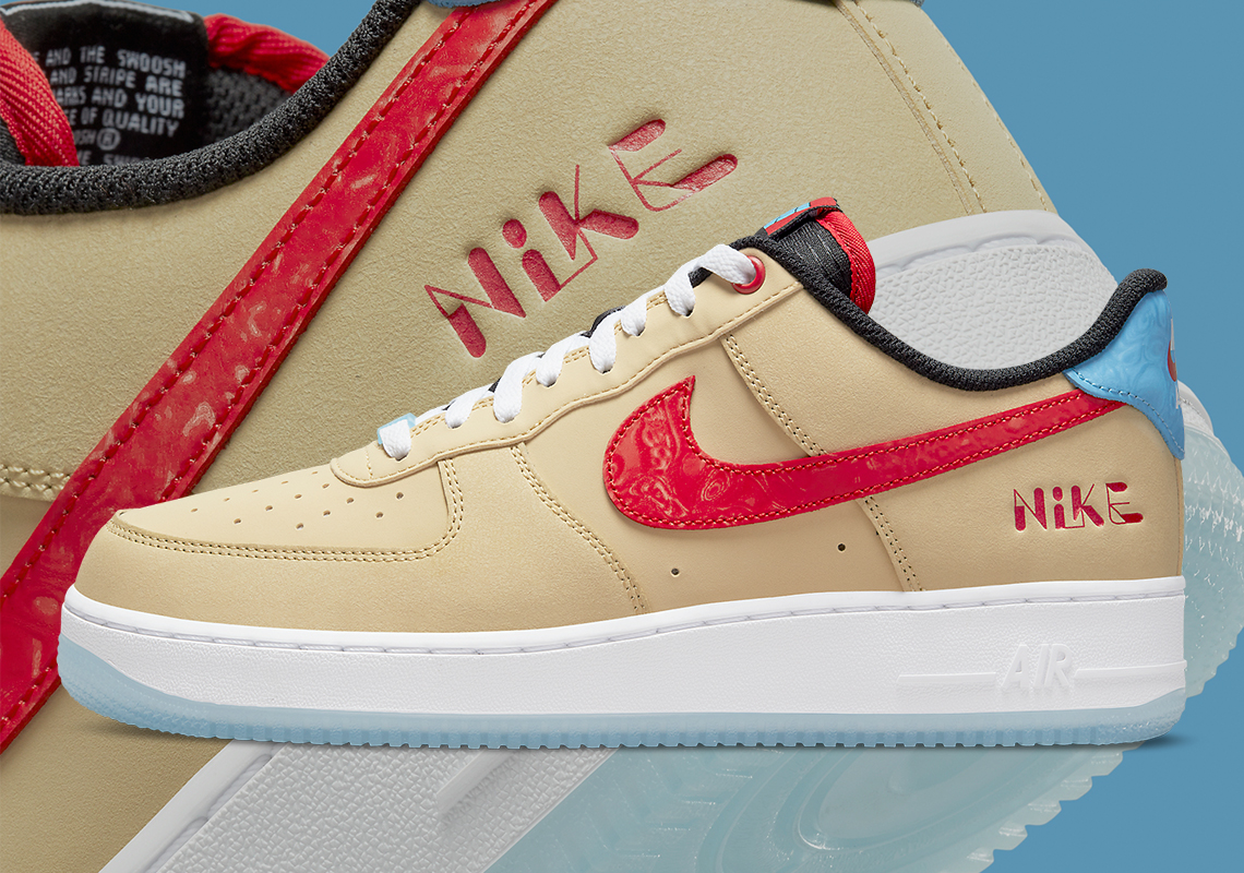 Get Ready For The Nike Air Force 1 '07 LV8 NBA White Red •