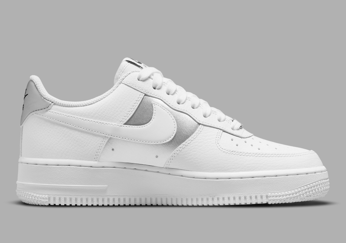 Nike WMNS Air Force 1 Low White Gold Silver DD8959-106