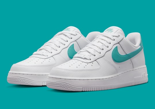 “Washed Teal” Finds Its Way Onto The Nike Air Force 1 Low