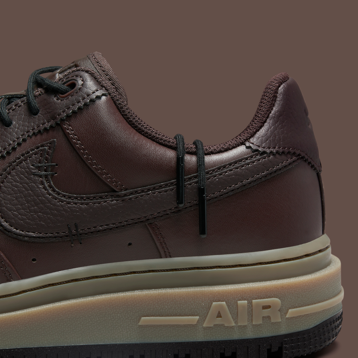 Nike Air Force 1 Low Luxe Brown Basalt 9 / Brown