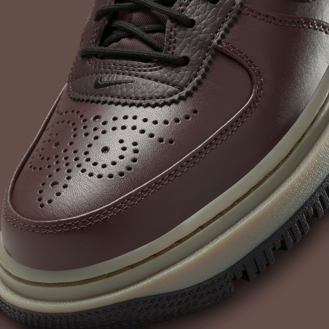 Nike Air Force 1 Low Luxe Brown Basalt Sneakers - Farfetch