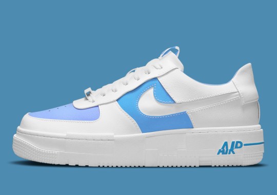 A Mix Of Blues Share The Next Nike Air Force 1 Pixel