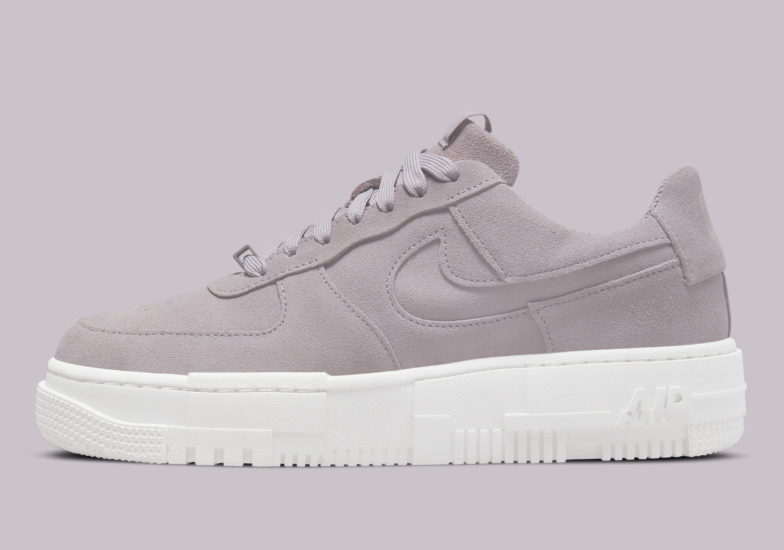 air force 1 pixel gray