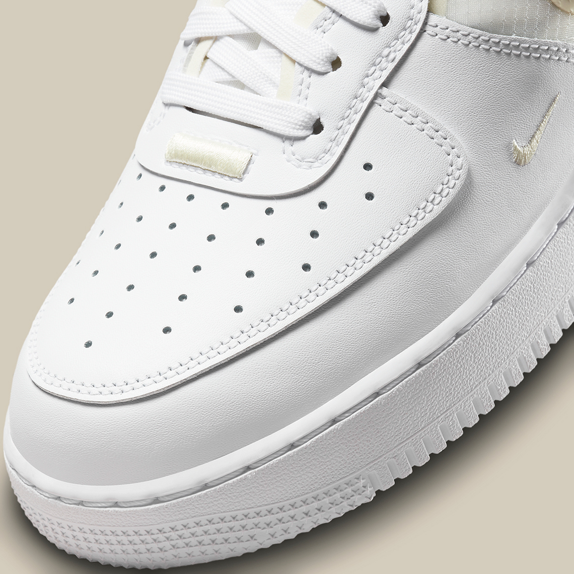 Nike Air Force 1 React White Coconut Milk DH7615-100 | SneakerNews.com