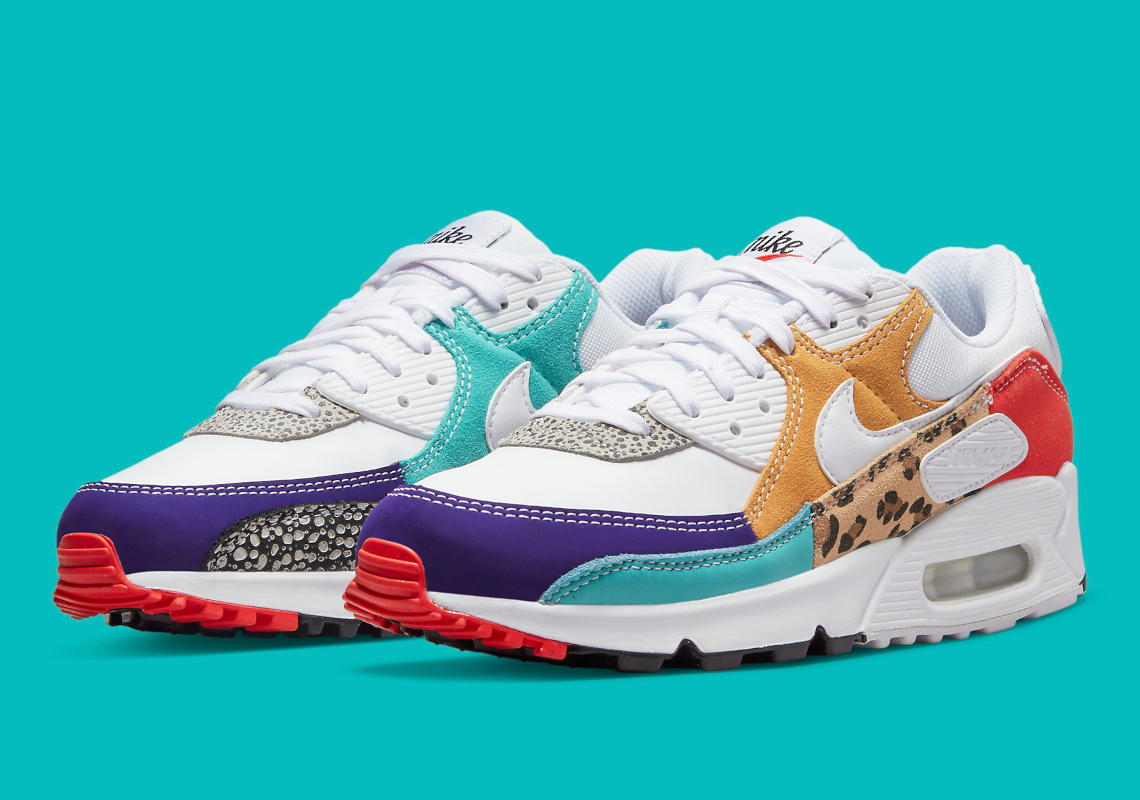 Mismatched Animal Prints Takeover The Latest Women’s Nike Air Max 90 SE